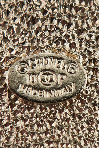 CHANEL Crystal Bow Brooch Costume Brooch
