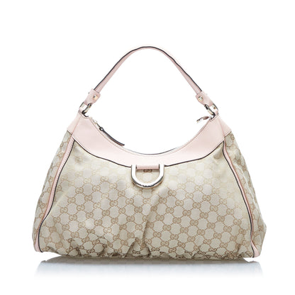 Gucci GG Canvas Abbey D-Ring Shoulder Bag