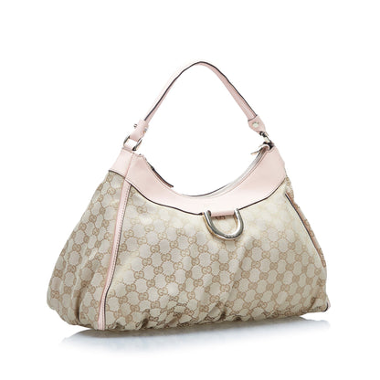 Gucci GG Canvas Abbey D-Ring Shoulder Bag