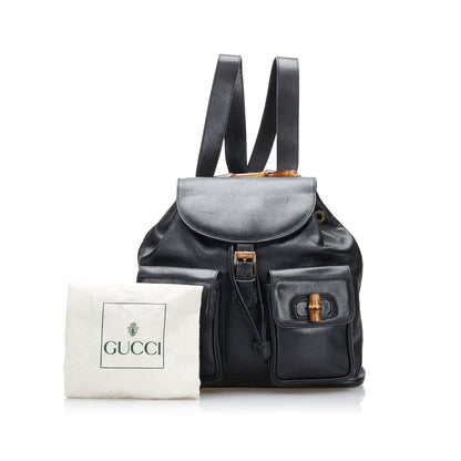 Gucci Bamboo Backpack