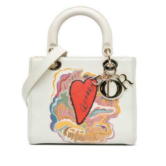 Niki De Saint Phalle Medium Calfskin Dioramour Lady Dior