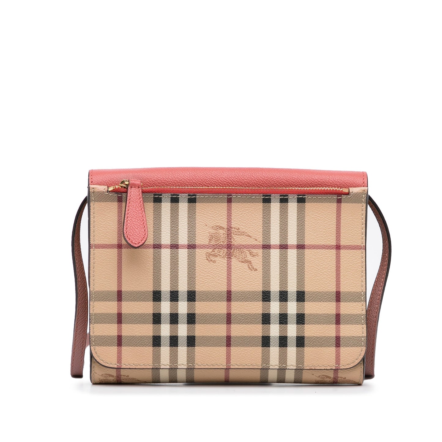 Burberry Loxley Brown Haymarket Canvas