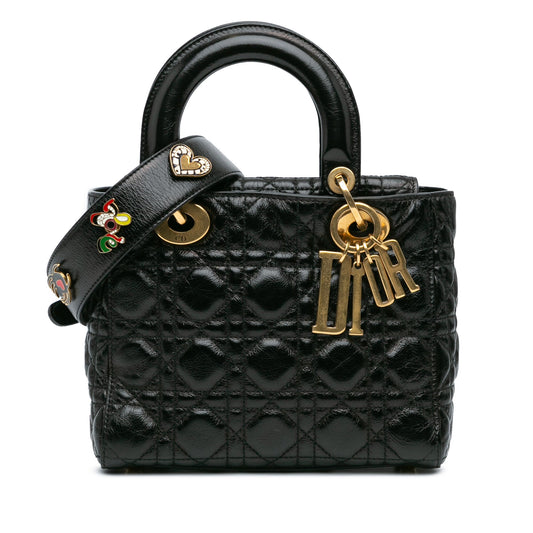 Small Crinkled Patent Cannage My ABCDior Lady Dior