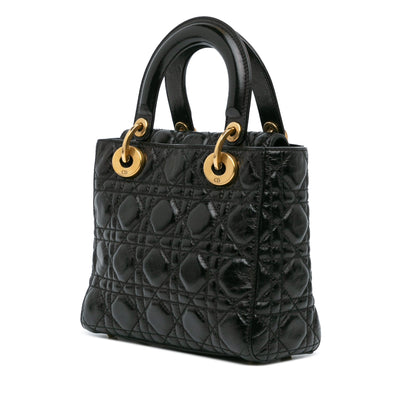 Small Crinkled Patent Cannage My ABCDior Lady Dior