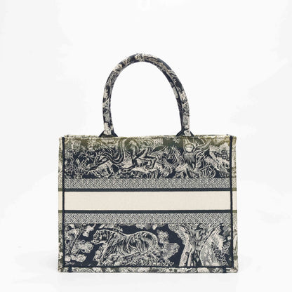Dior Large Reverse Embroidery Book Tote