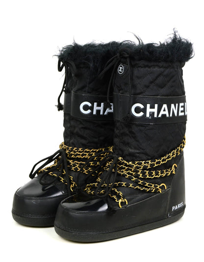 Chanel Iconic 90’s Vintage Moon Boots sz 41-43