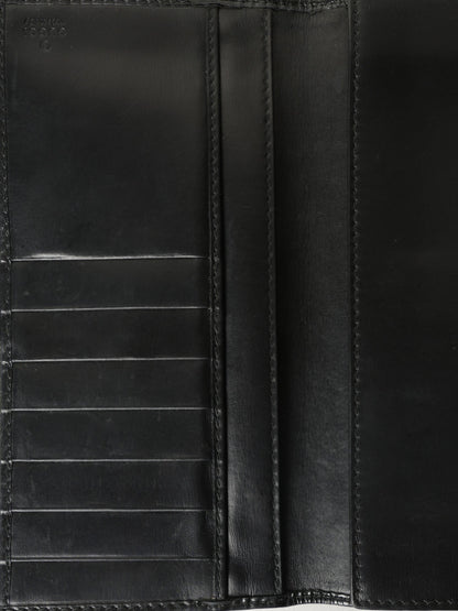 Gucci Black Leather Hysteria Wallet