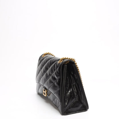 Balenciaga Black Crush M Shoulder Bag