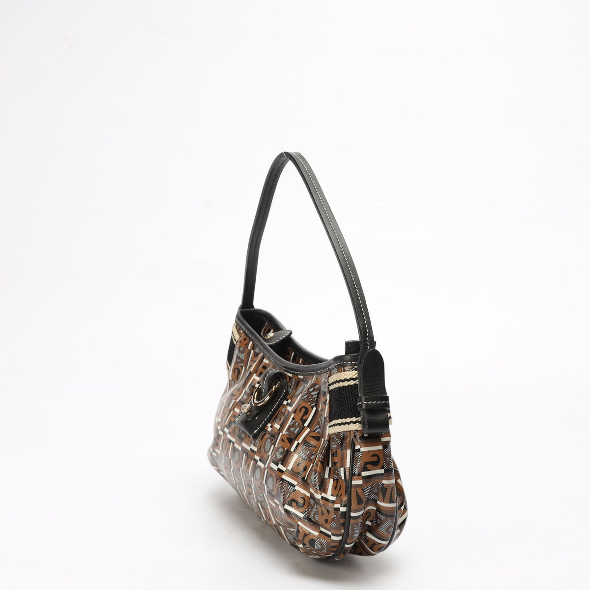 Salvatore Ferragamo Logo Print Shoulder Bag
