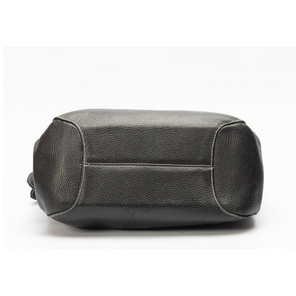 Tod's Black Leather Shoulder Bag