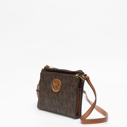 Michael Kors Fulton Signature Crossbody Bag
