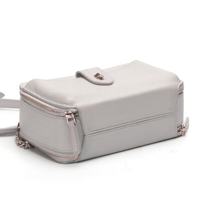 Kate Spade Essential Grey Double-Zip Crossbody Bag