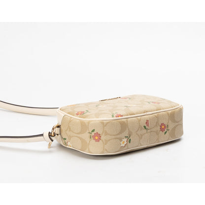 Coach Mini Jamie Floral Print Camera Bag