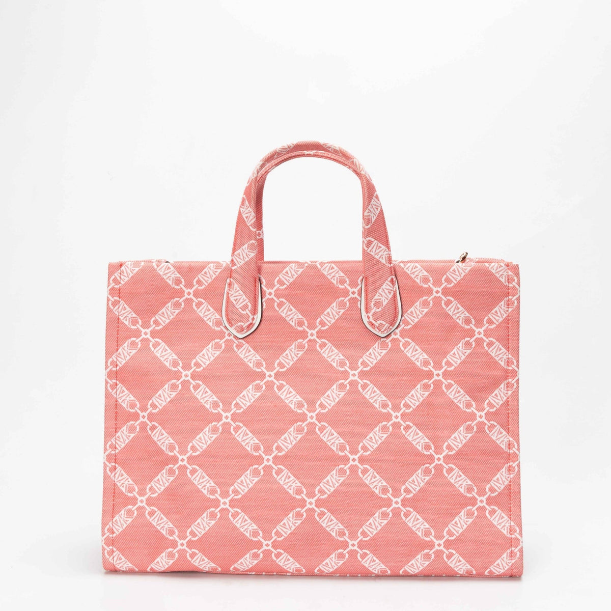 Michael Kors Rose Gigi Empire Logo Jacquard Tote