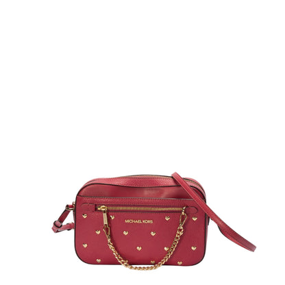 Michael Kors Jet Set Studded Hearts Shoulder Bag
