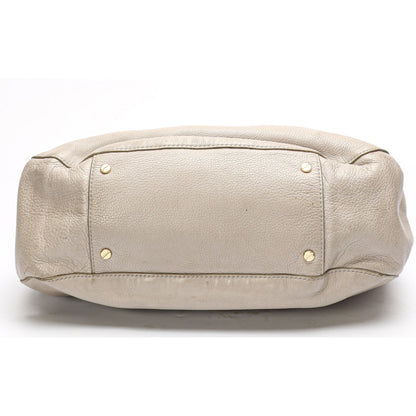 Tory Burch Amanda Beige Hobo Bag