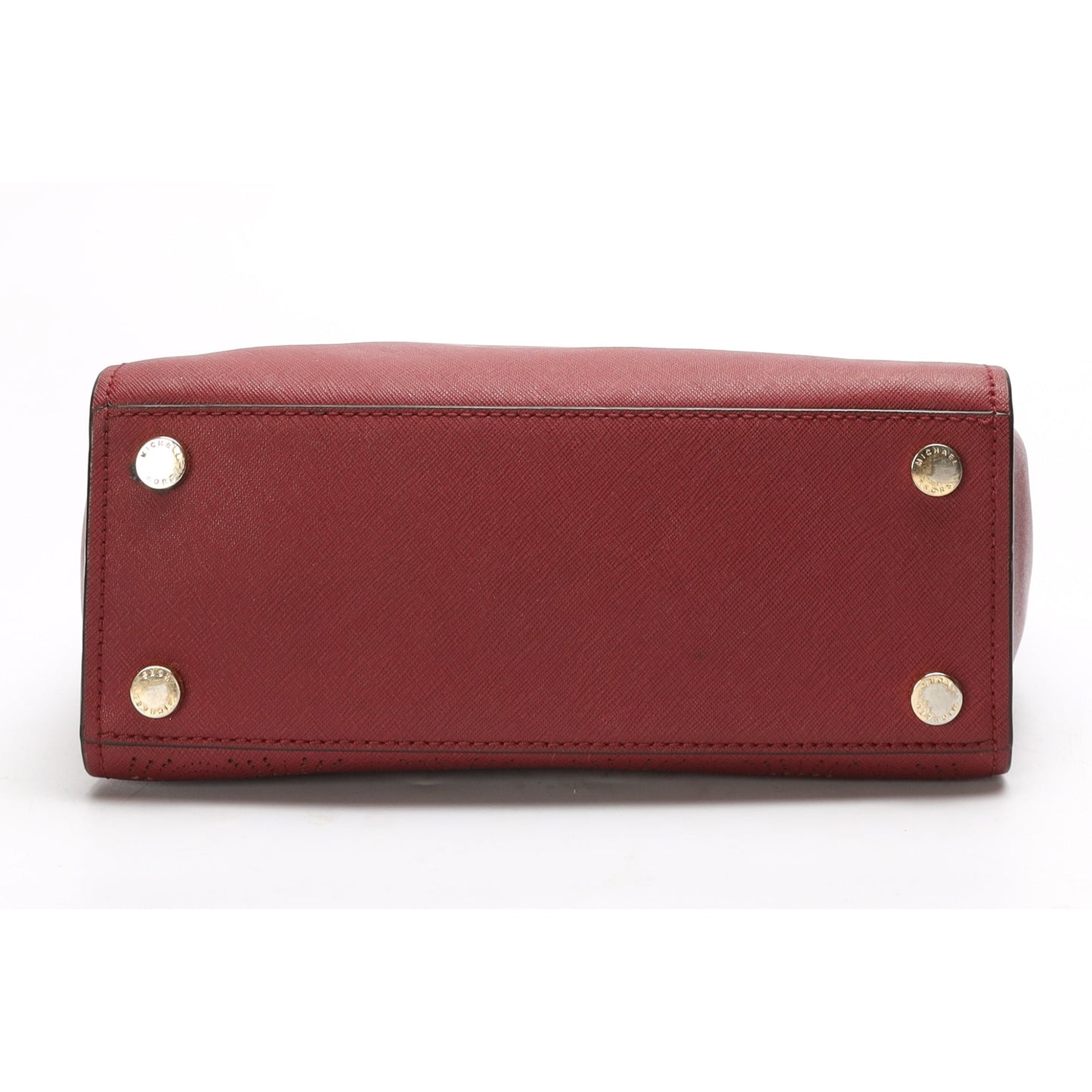 Michael Kors Sophia Maroon Convertible Satchel