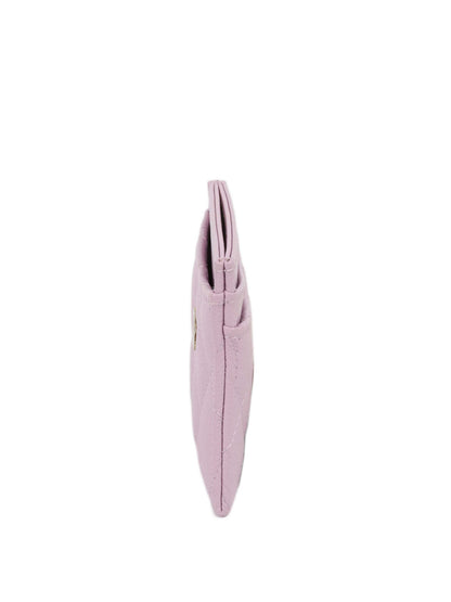 Chanel Lilac Card Holder.