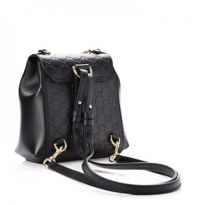 Gucci Padlock GG Signature Backpack Black