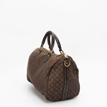 Louis Vuitton Ebene Monogram Speedy 30 Bandouliere Bag