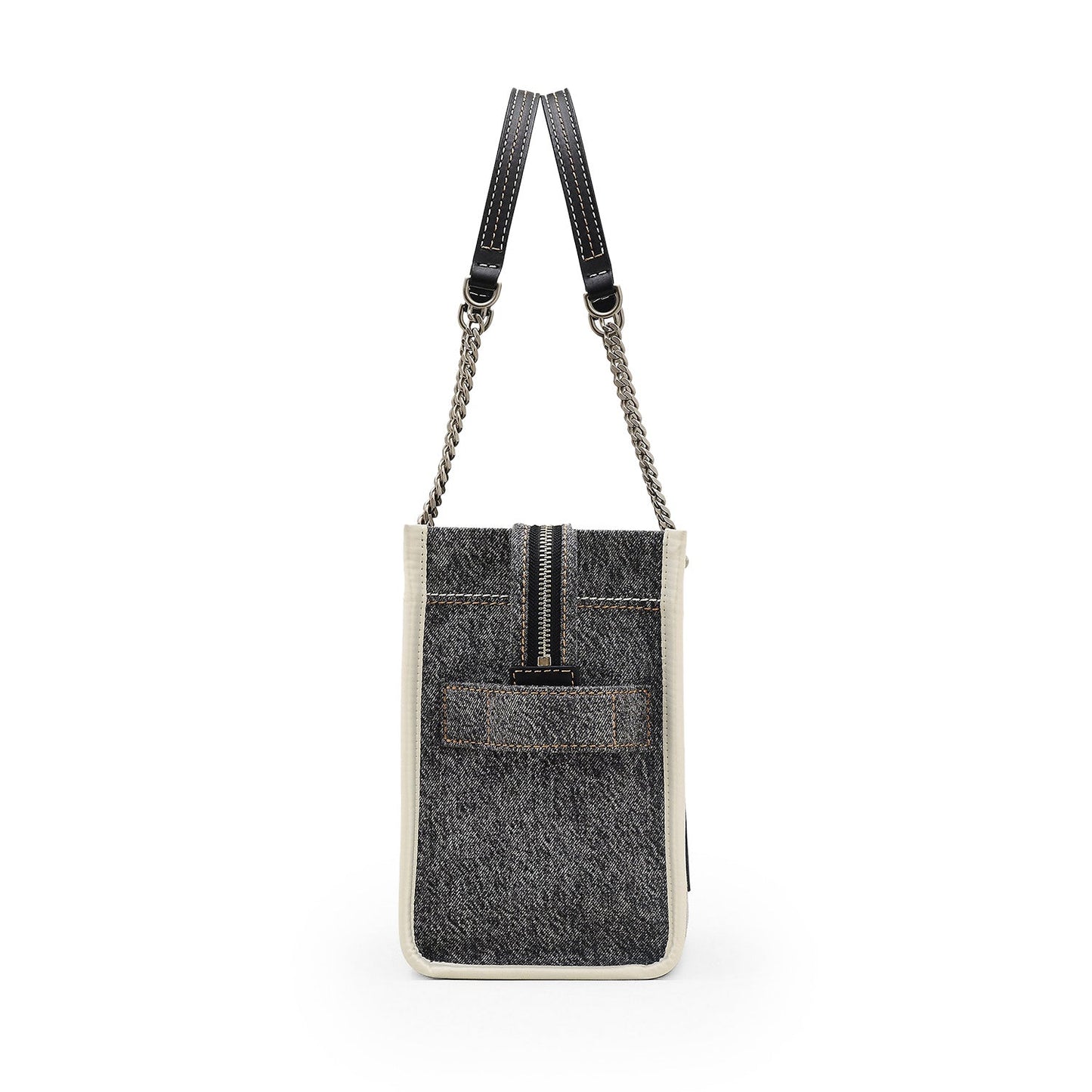 The Denim Chain Small Tote Bag