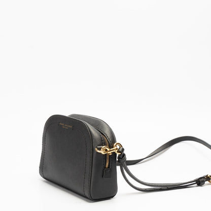 Marc Jacobs Black Saffiano Leather Crossbody Bag