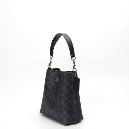 Coach Signature Coated Canvas Small Town Bucket Bag