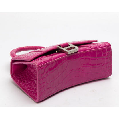 Balenciaga XS Pink Hourglass Crossbody Bag