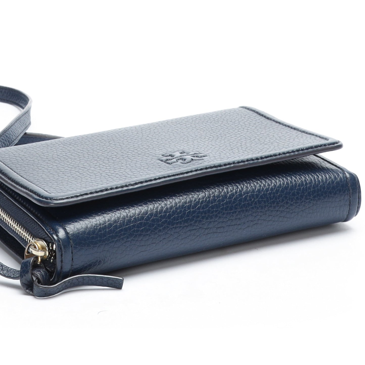 Tory Burch Navy Flap Crossbody Bag