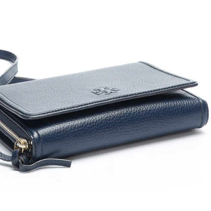 Tory Burch Navy Flap Crossbody Bag