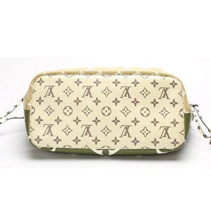 Louis Vuitton Olive Monogram Canvas Neverfull Bag