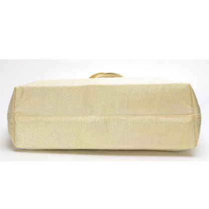 Michael Kors Gold Metallic Shopper Tote