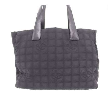 CHANEL New Travel Line Tote Bag Black Nylon #CG704