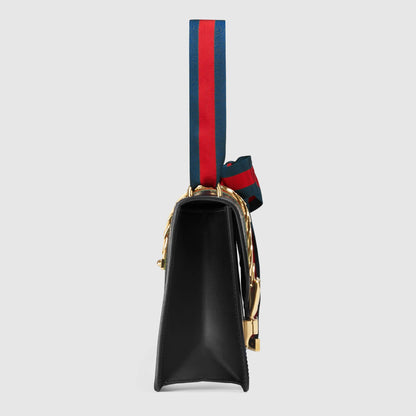Gucci Sylvie Small Shoulder Bag Black