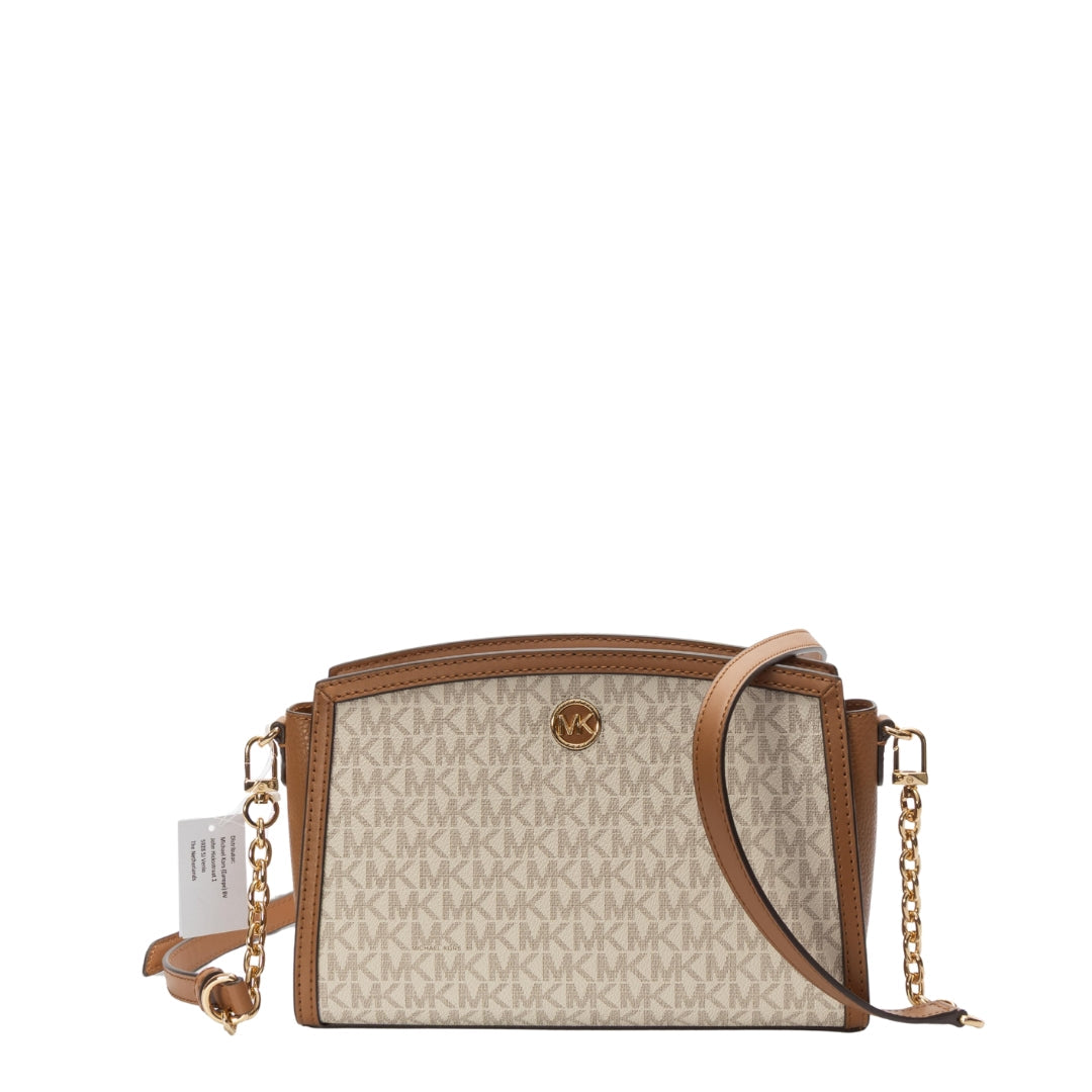 Michael Kors Chantal Signature Logo Messenger Bag