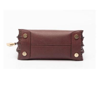 Michael Kors Mercer Medium Leather Accordion Crossbody Bag