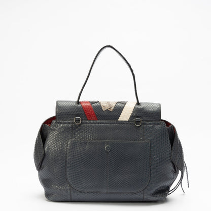 Tod's Python Convertible Wave Bag