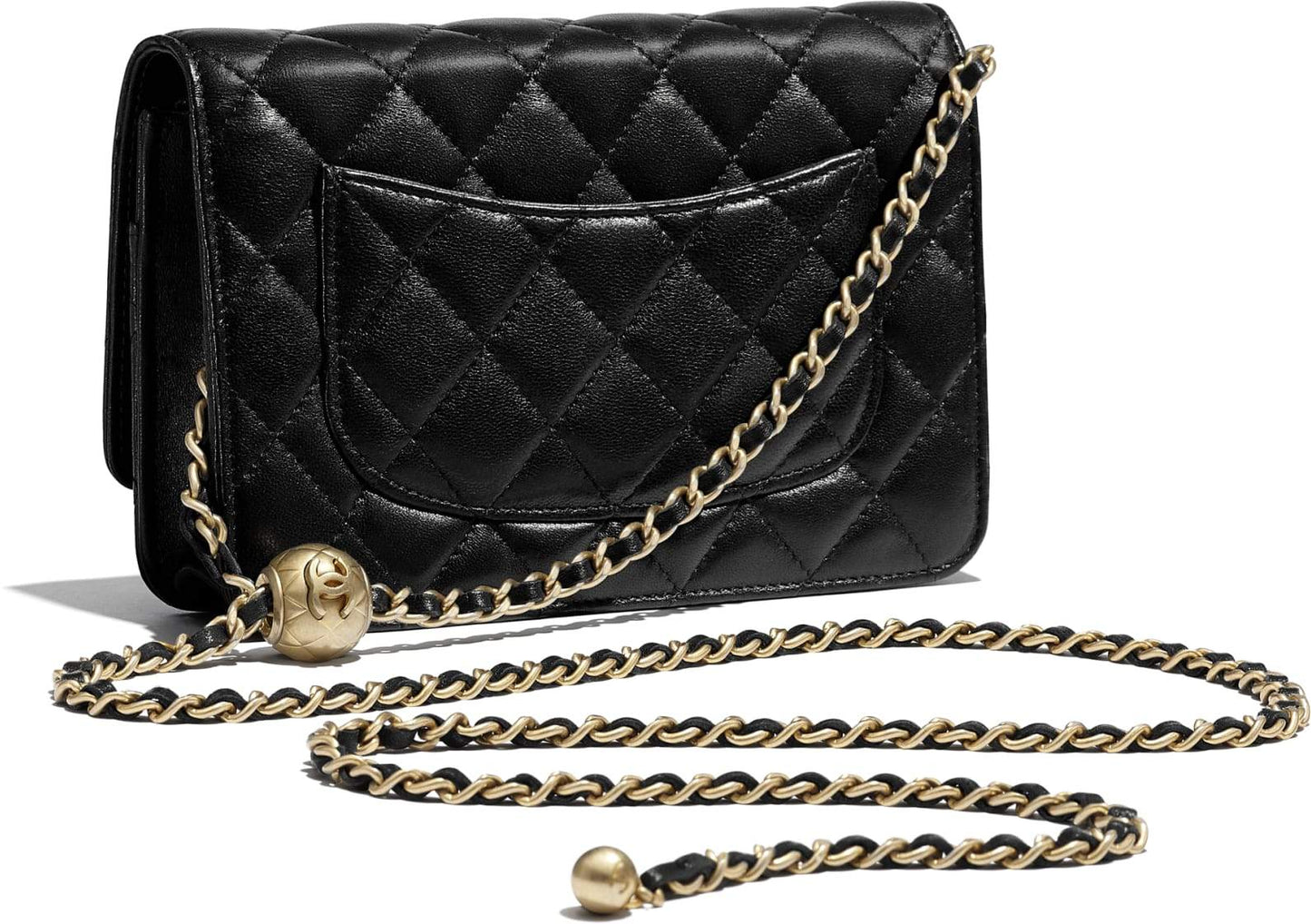 Chanel Wallet On Chain – WOC Classic Caviar Gold-Toned Metal Black