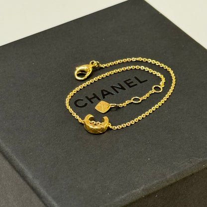 CHANEL COCO CRUSH RHOMBUS PATTERN WATER ICE MOON BRACELET