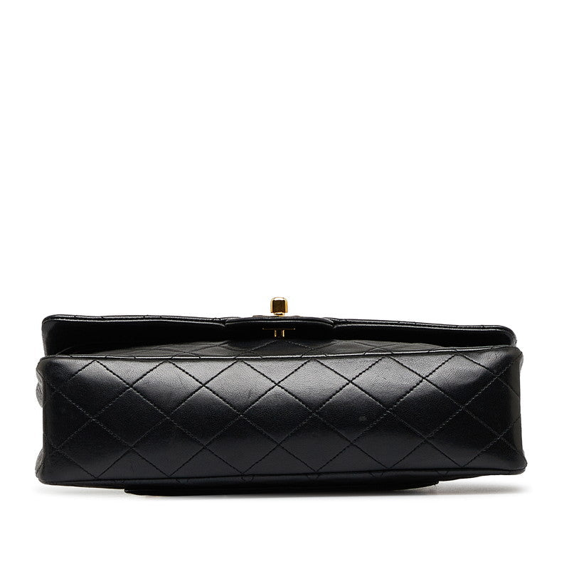 Chanel Matrace 25 Double Flap Chain houlder Bag Black   Chanel