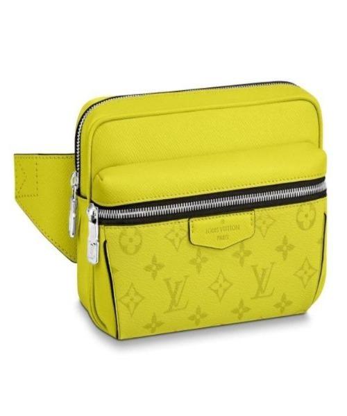 Louis Vuitton Outdoor Messenger K45 Taiga Monogram Jaune