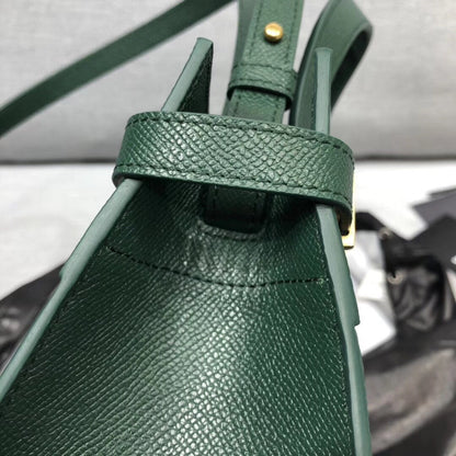 Yves Saint Laurent Manhattan Nano Shopping Bag In Box Green