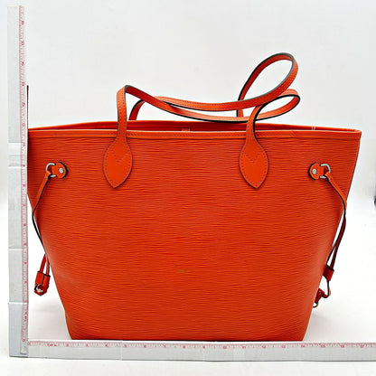 Louis Vuitton Epi Neverfull MM w/ Pouch - Orange Totes, Handbag AF551