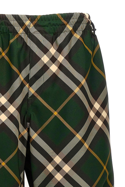Burberry Men Check Pants