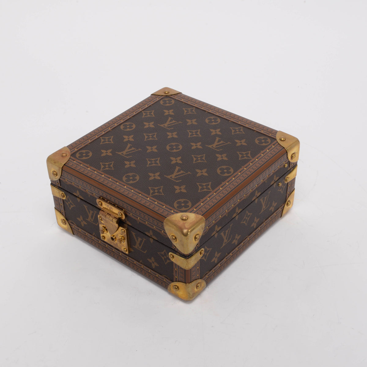 Louis Vuitton Purple Monogram Canvas Coffret Joaillerie