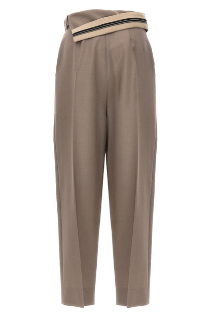 Fendi Women Carrot Fit Pants