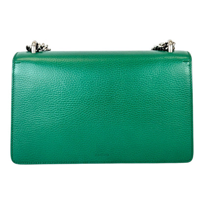Gucci Dionysus Medium Green Leather Bag