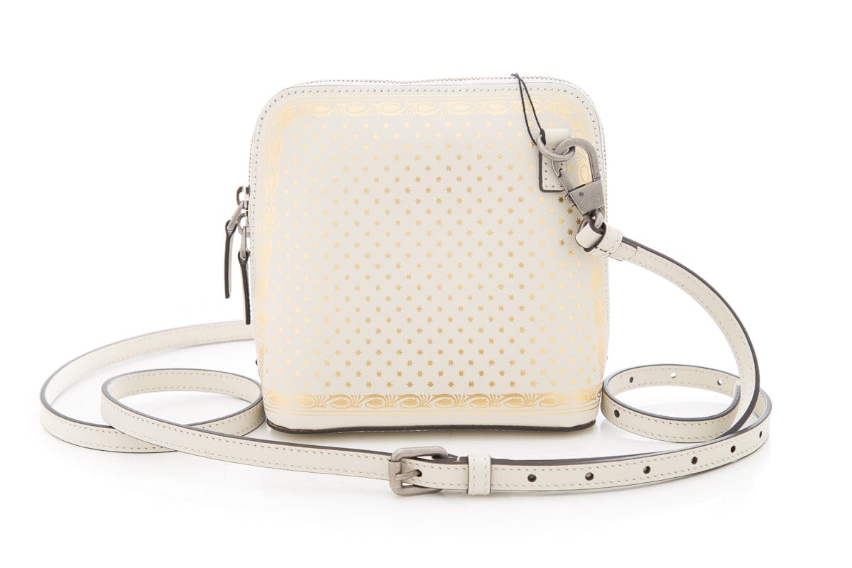 Gucci X Sega Guccy Cream Stars Mini Dome Cross-Body