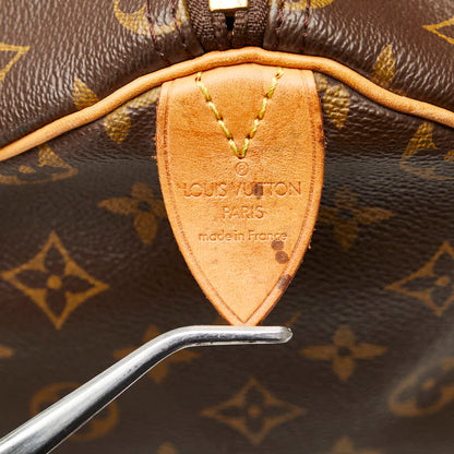 ルイ ヴィトン モノグラム キーポル50 ハンドバッグ ボストンバッグ M41426 ブラウン PVC レザー レディース LOUIS VUITTON 【中古】｜【銀座パリス】　楽天市場店