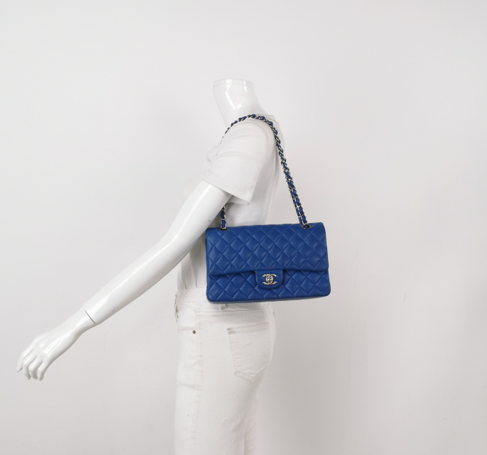 Chanel Classic Flap Blue bag **cm